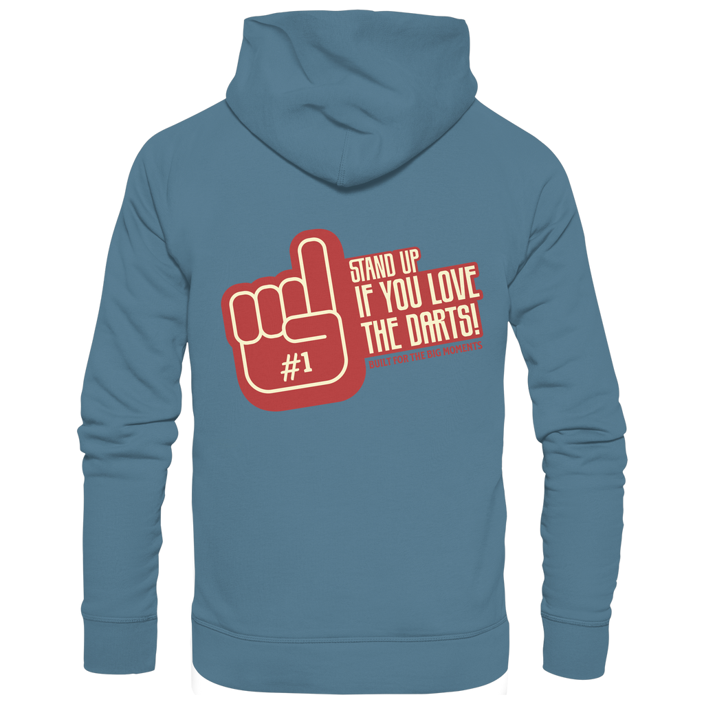 Stand up if you love the Darts - Unisex Hoodie