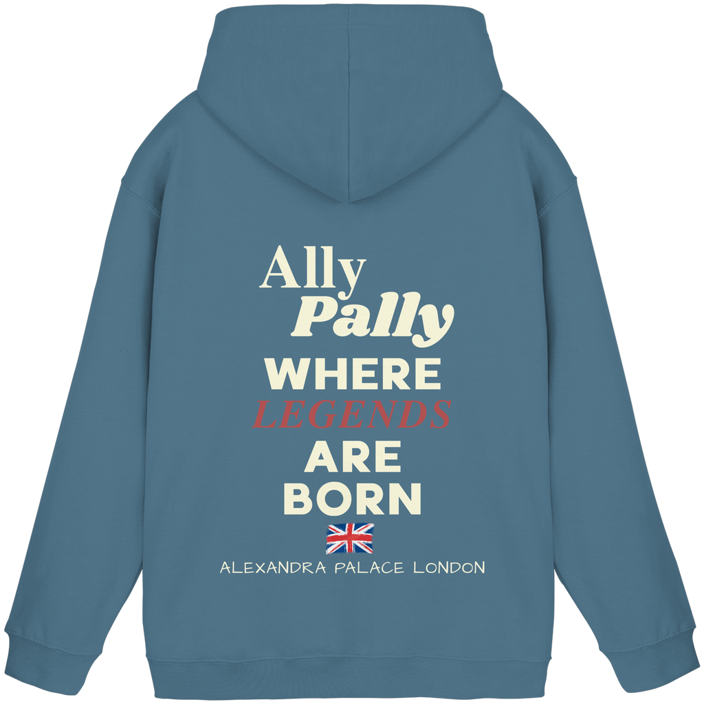 Ally Pally where Legends are born - Basic Unisex Hoodie