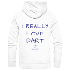 I really love Dart - Unisex Hoodie