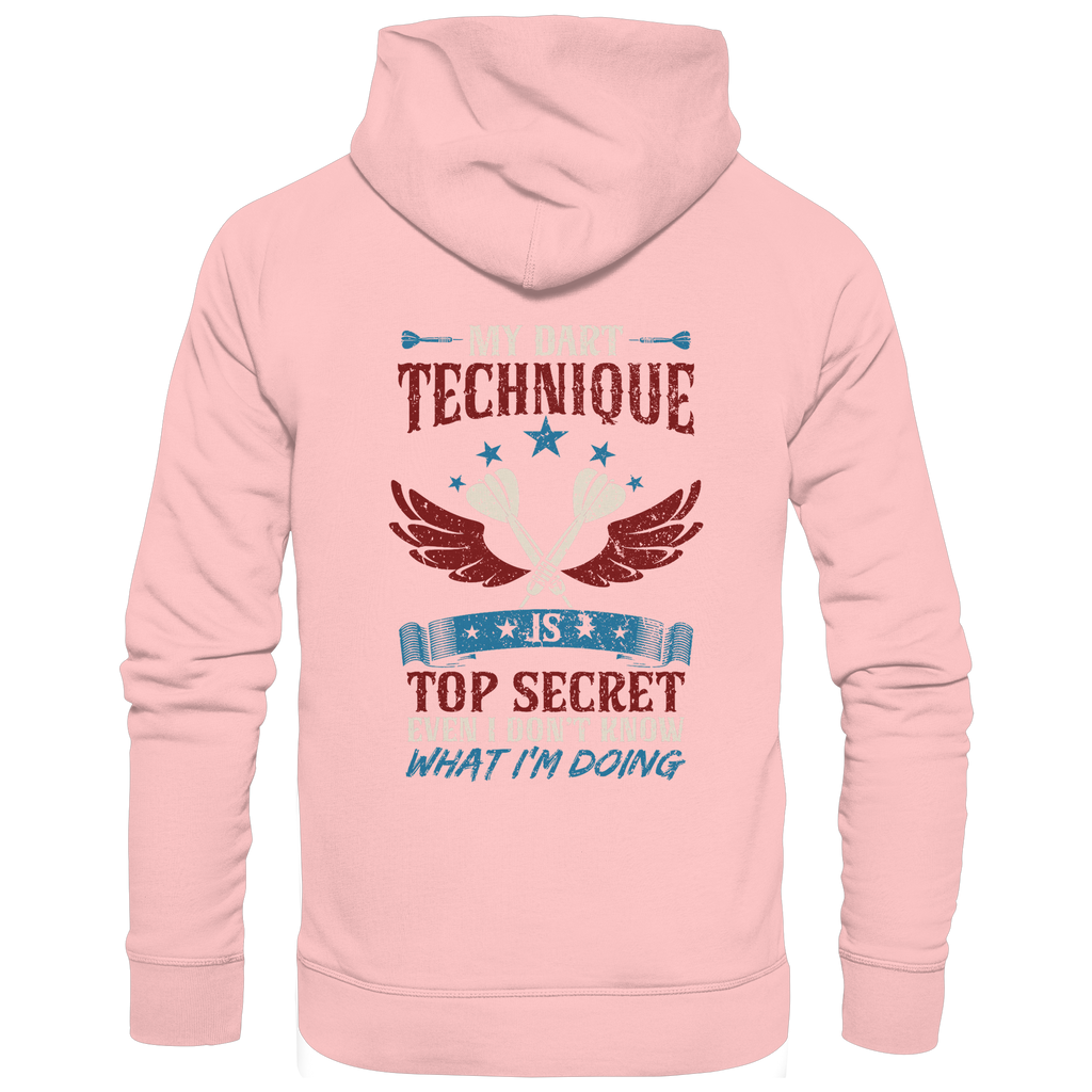 My Dart Technique is top Secret - Unisex Hoodie