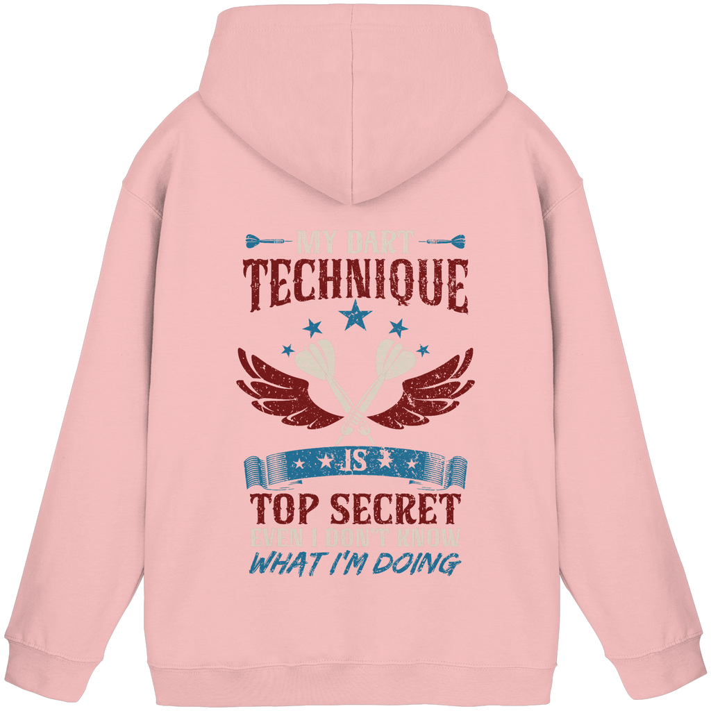My Dart Technique is top Secret - Unisex Hoodie