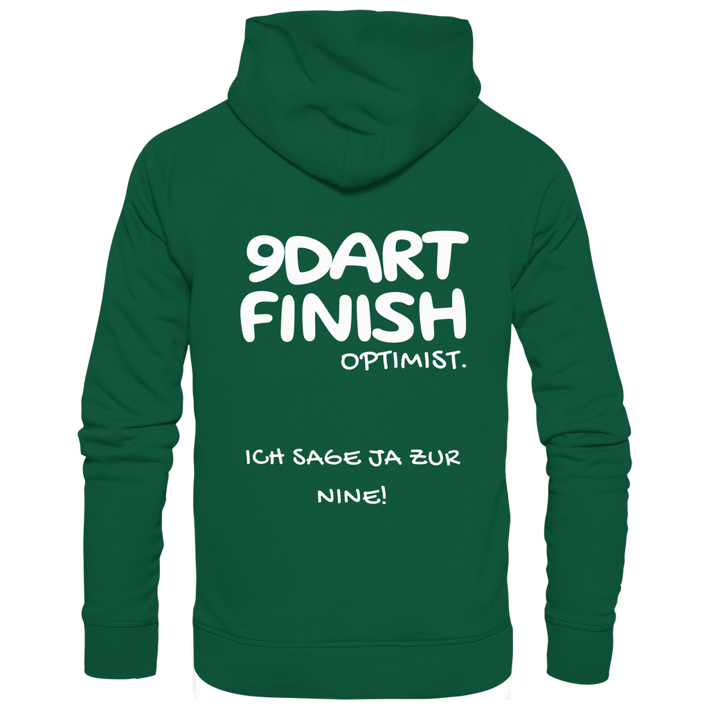 9 Dart Finish Optimist ich sage ja zur Nine - Unisex Hoodie