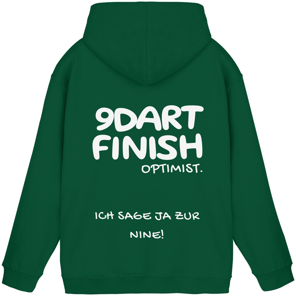 9 Dart Finish Optimist ich sage ja zur Nine - Unisex Hoodie
