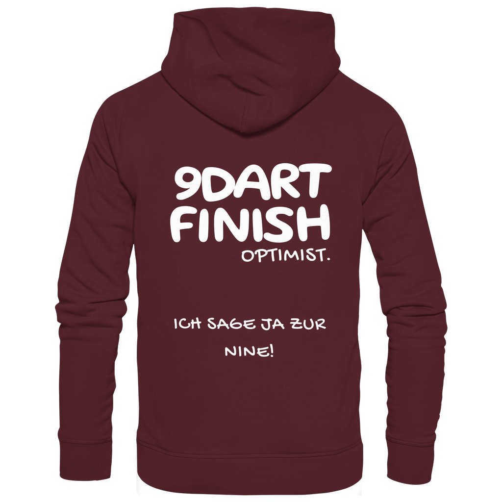 9 Dart Finish Optimist ich sage ja zur Nine - Unisex Hoodie