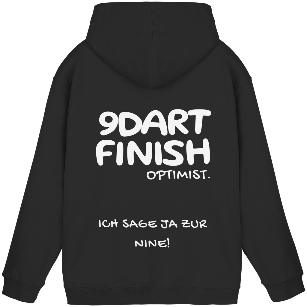 9 Dart Finish Optimist ich sage ja zur Nine - Unisex Hoodie