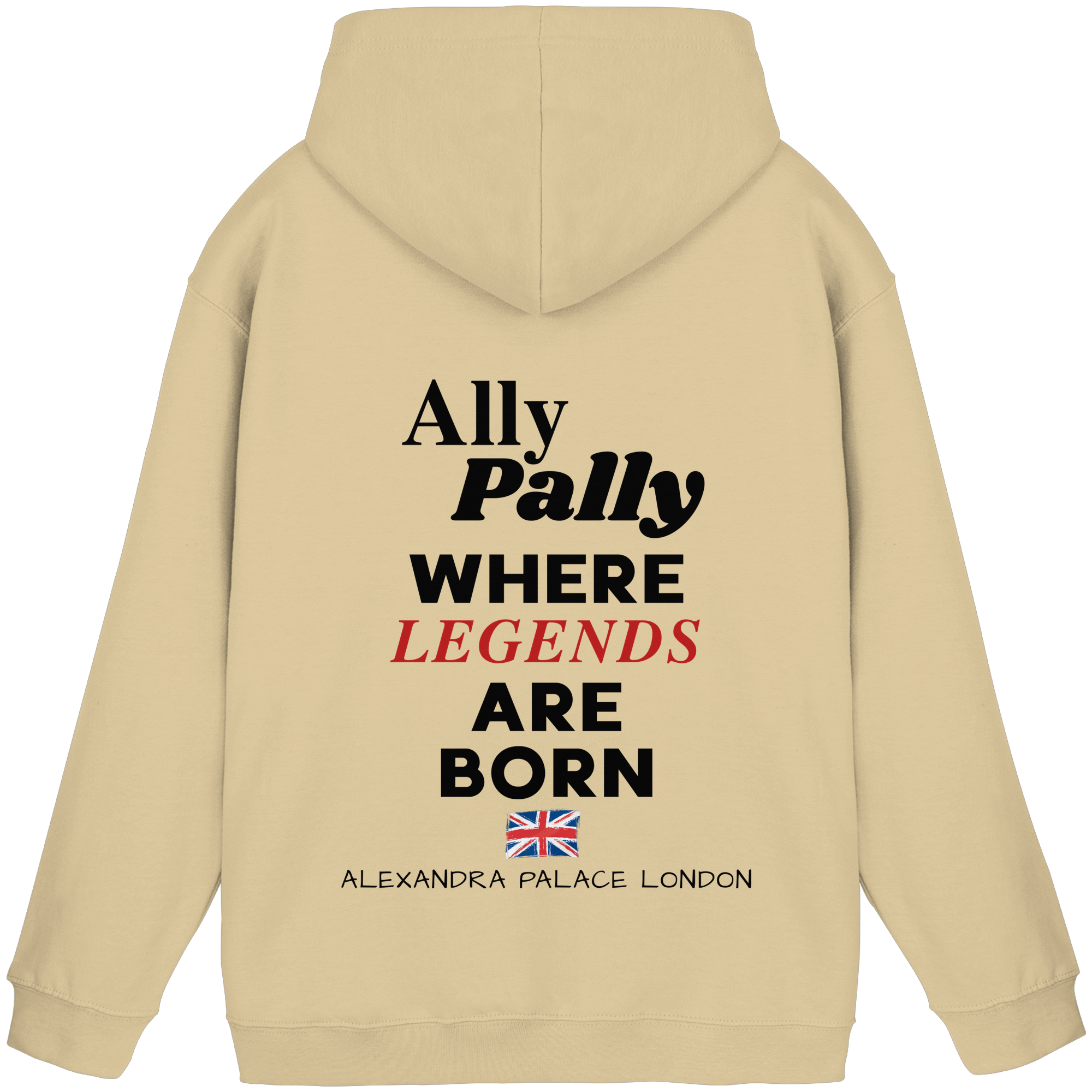 Ally Pally where Legends are born - Unisex Hoodie