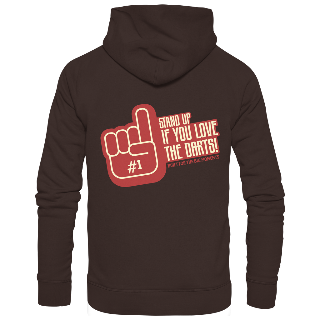 Stand up if you love the Darts - Unisex Hoodie