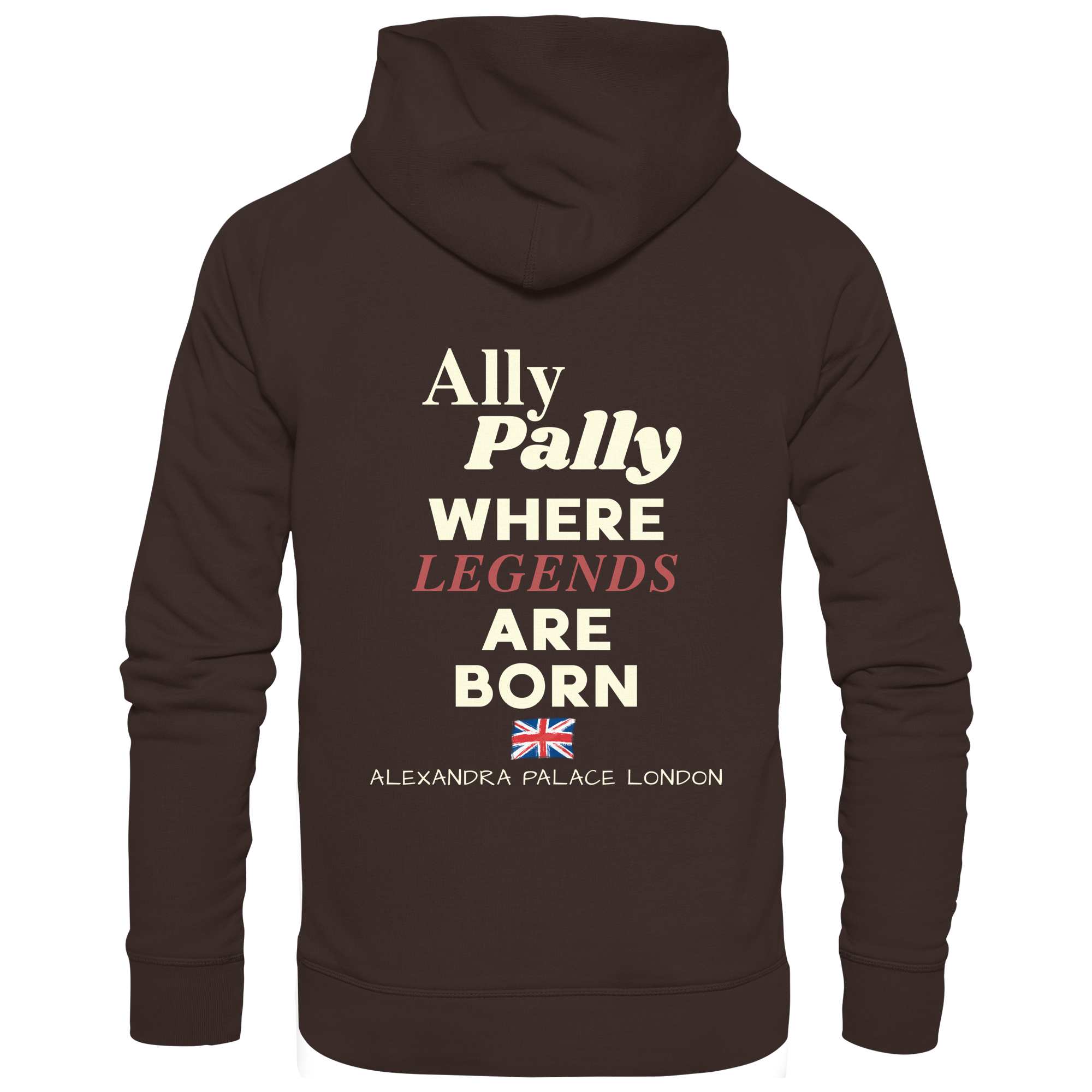 Ally Pally where Legends are born - Basic Unisex Hoodie