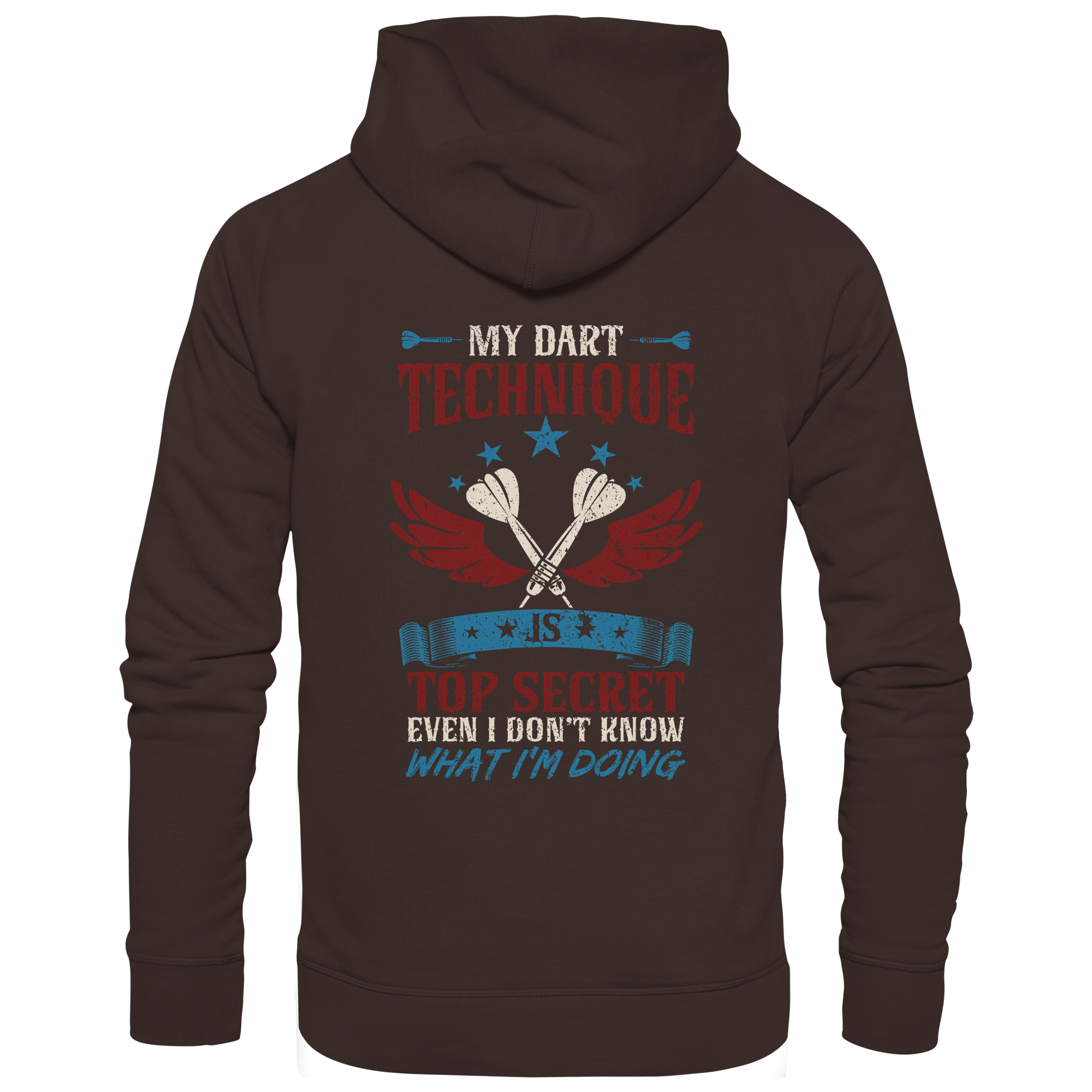 My Dart Technique is top Secret - Unisex Hoodie