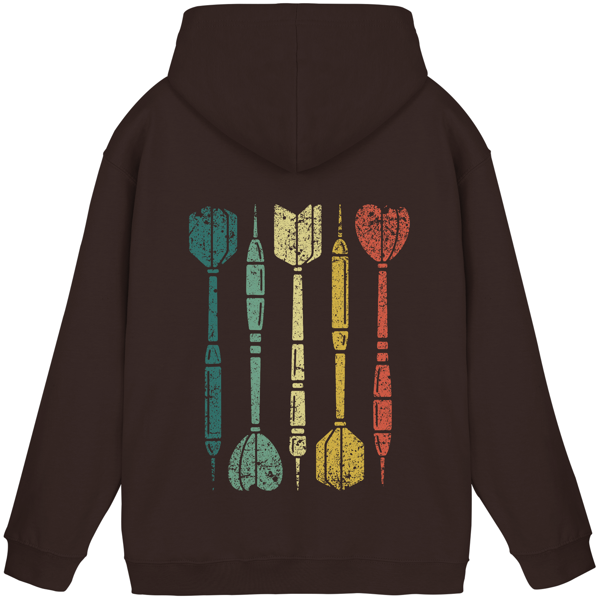 Dartpfeile Mehrfarbig - Unisex Hoodie