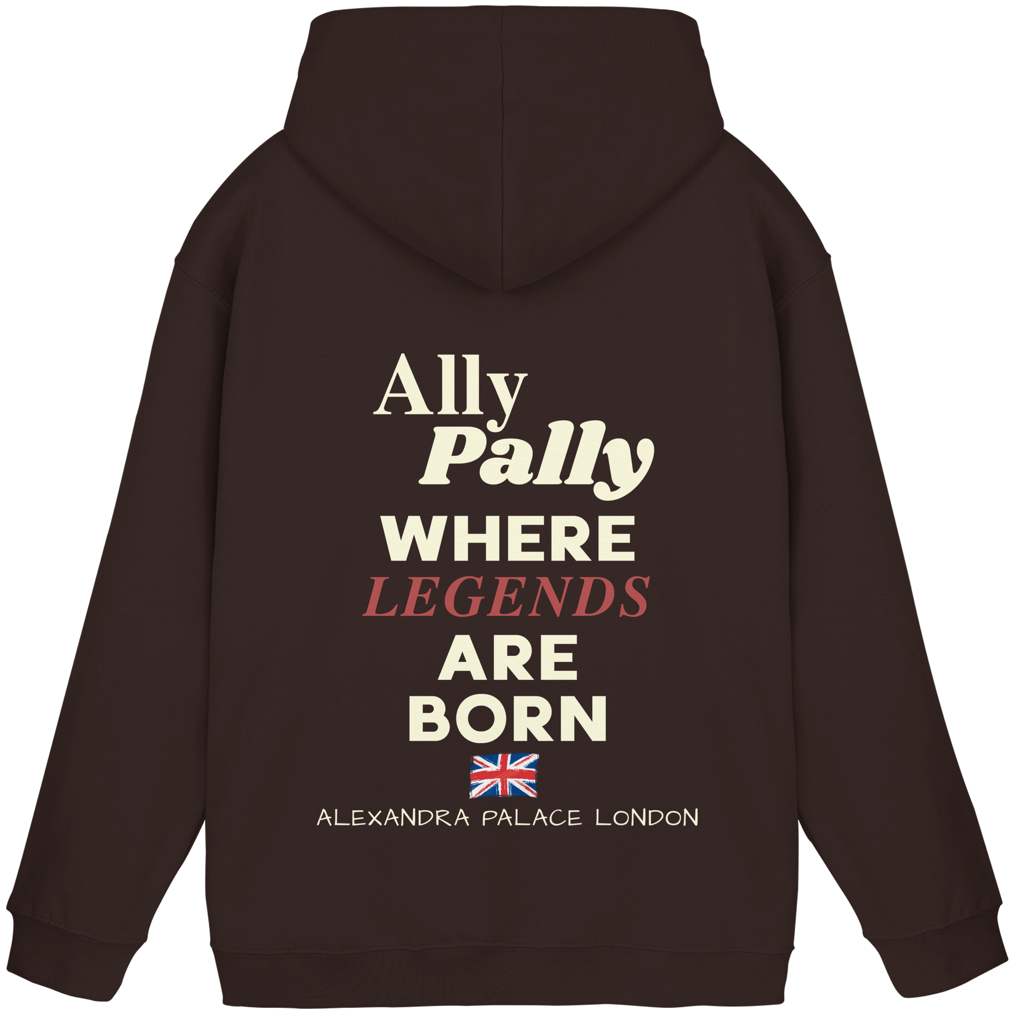 Ally Pally where Legends are born - Basic Unisex Hoodie