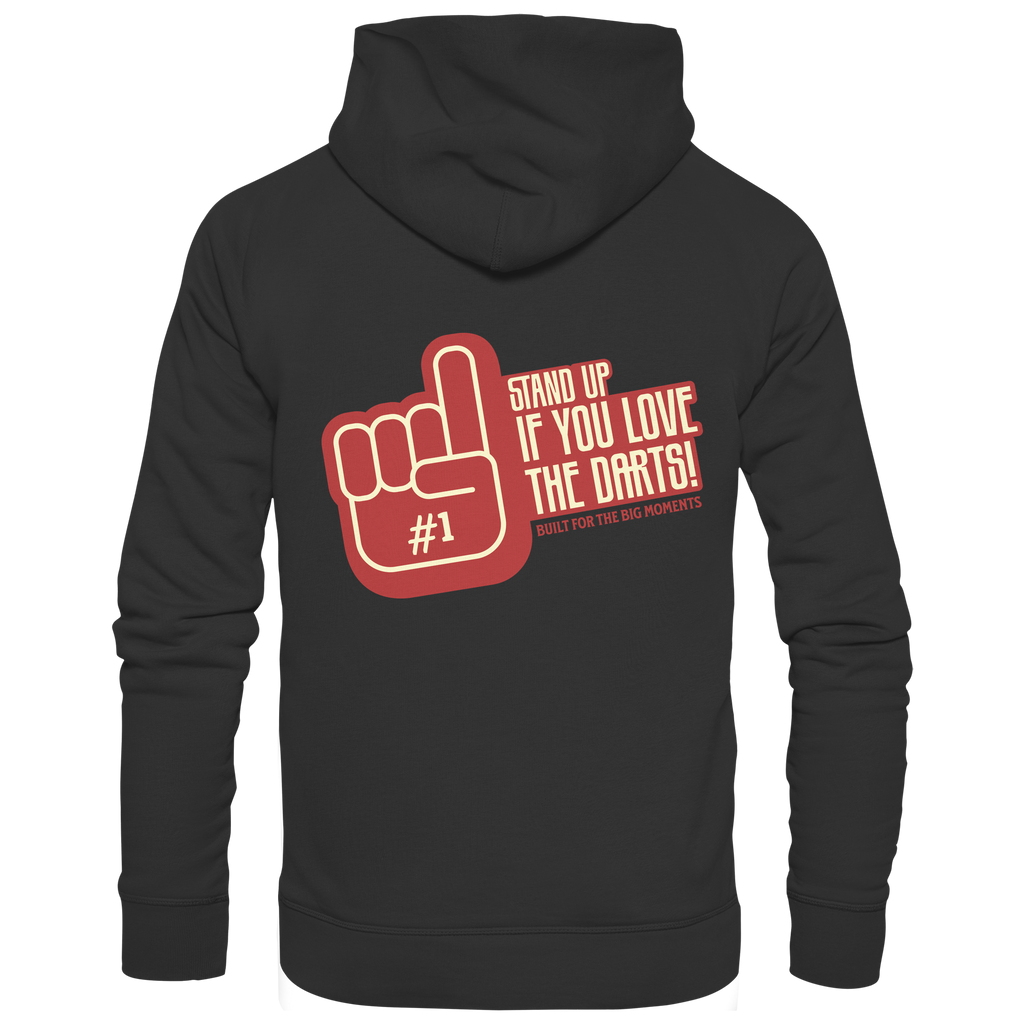 Stand up if you love the Darts - Unisex Hoodie