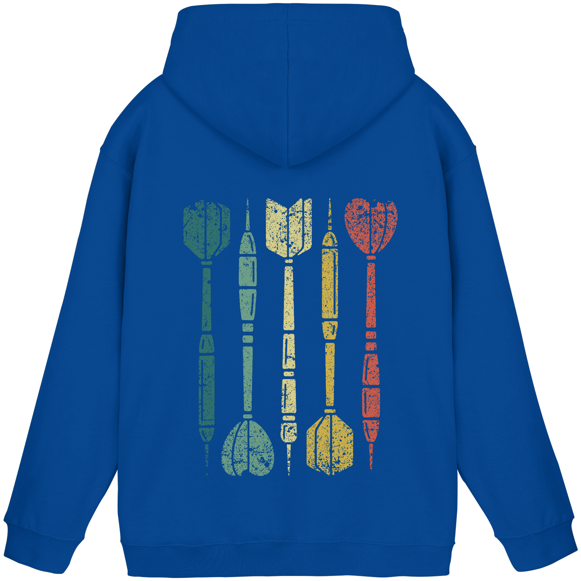 Dartpfeile Mehrfarbig - Unisex Hoodie