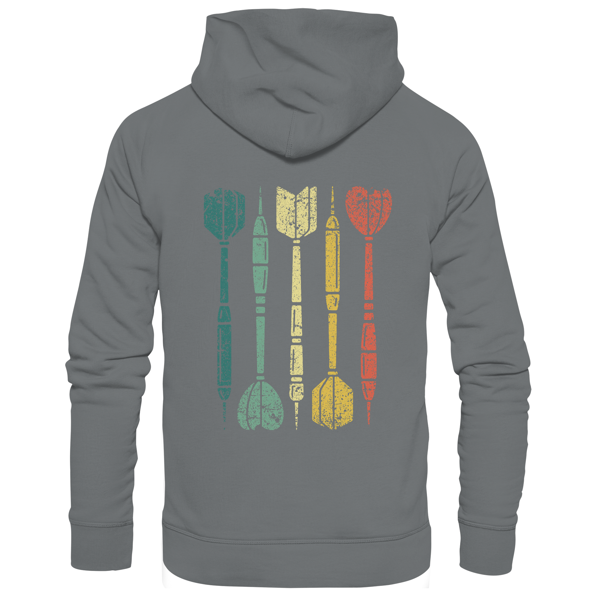 Dartpfeile Mehrfarbig - Unisex Hoodie