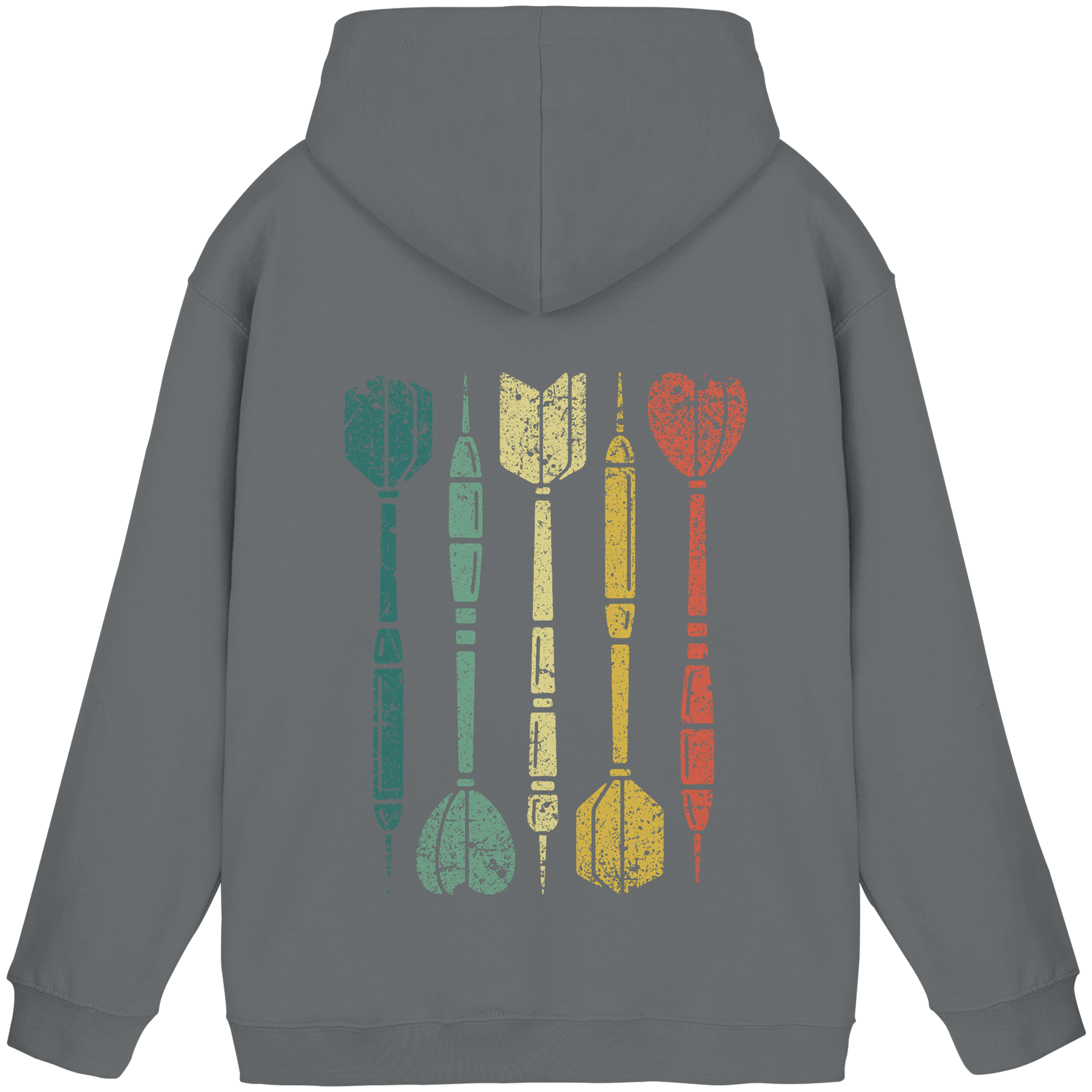 Dartpfeile Mehrfarbig - Unisex Hoodie