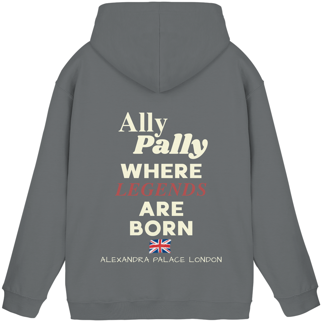 Ally Pally where Legends are born - Basic Unisex Hoodie
