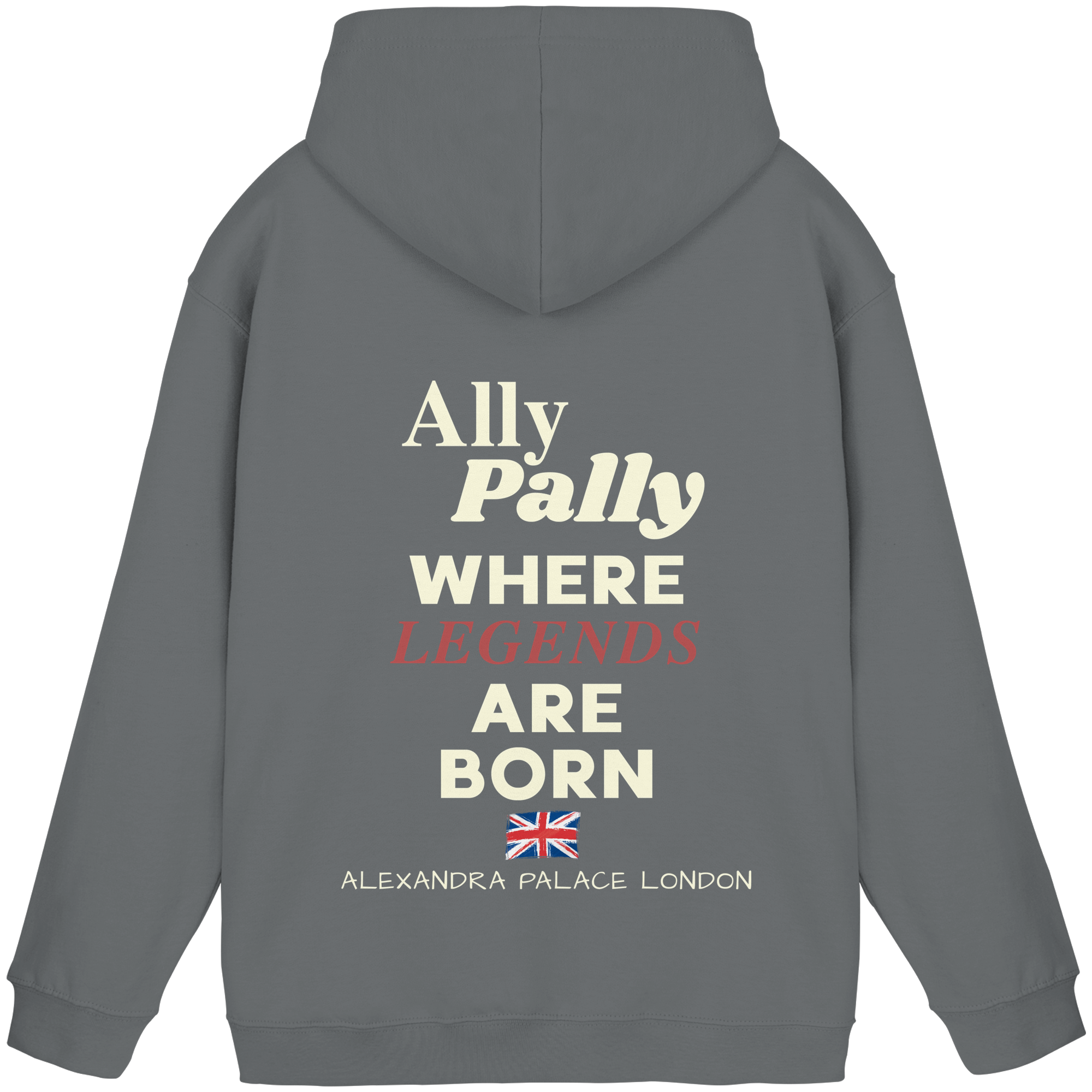 Ally Pally where Legends are born - Basic Unisex Hoodie
