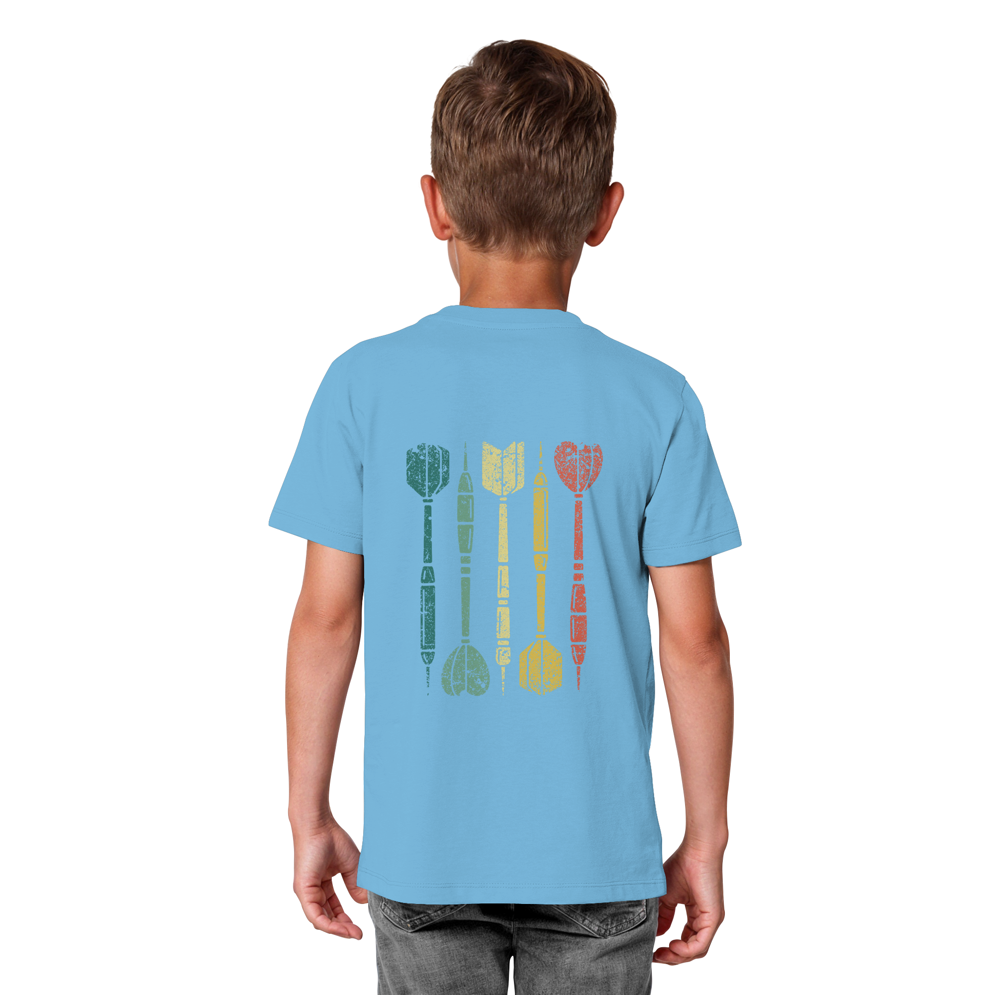 Dartpfeile mehrfarbig - Kids T-Shirt