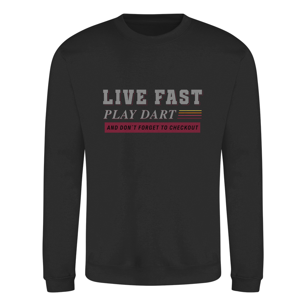 Live fast play Dart - Sweatshirt