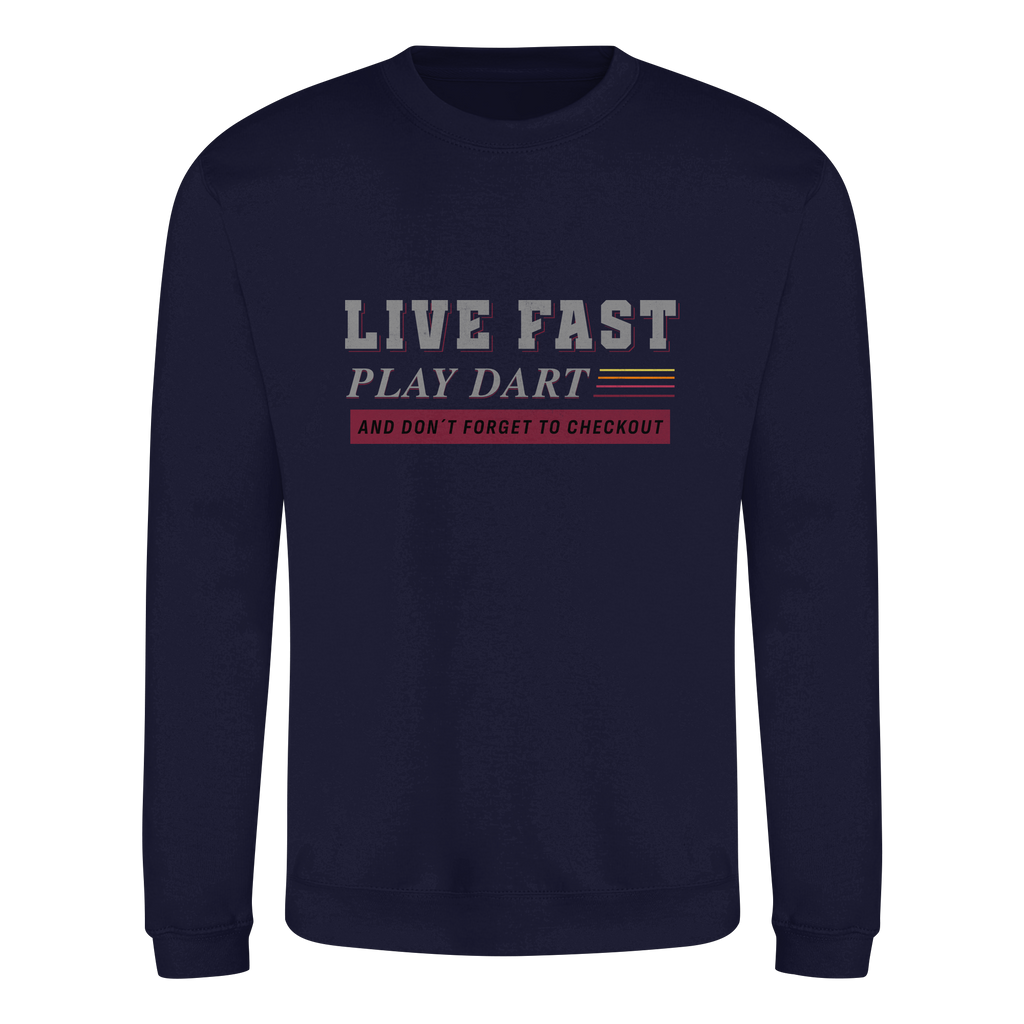 Live fast play Dart - Sweatshirt