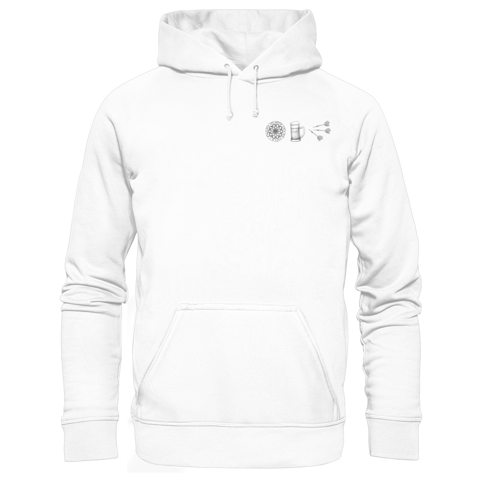 Dart Zeichnung - Unisex Hoodie
