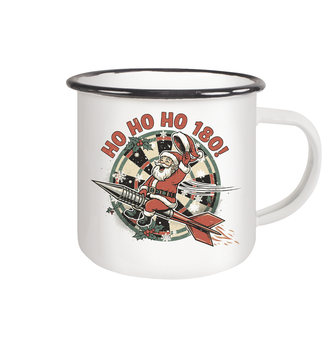 Hohoho 180 - Emaille Tasse