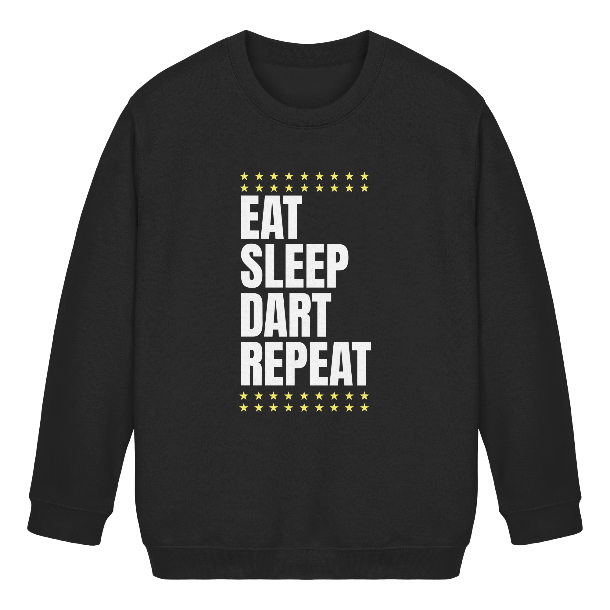 Eat Sleep Dart Repeat - Kids Sweatshirt