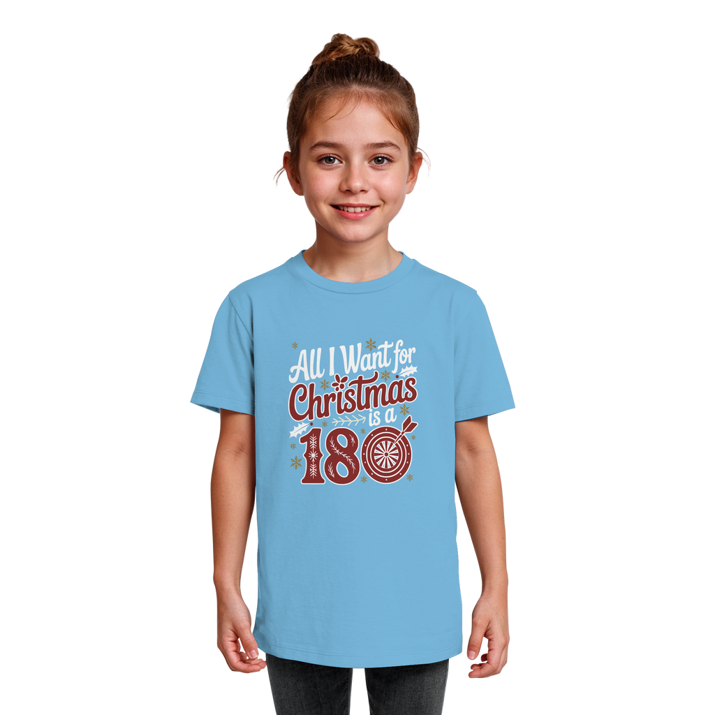 All i want for Christmas is a 180 - Kids  T-Shirt