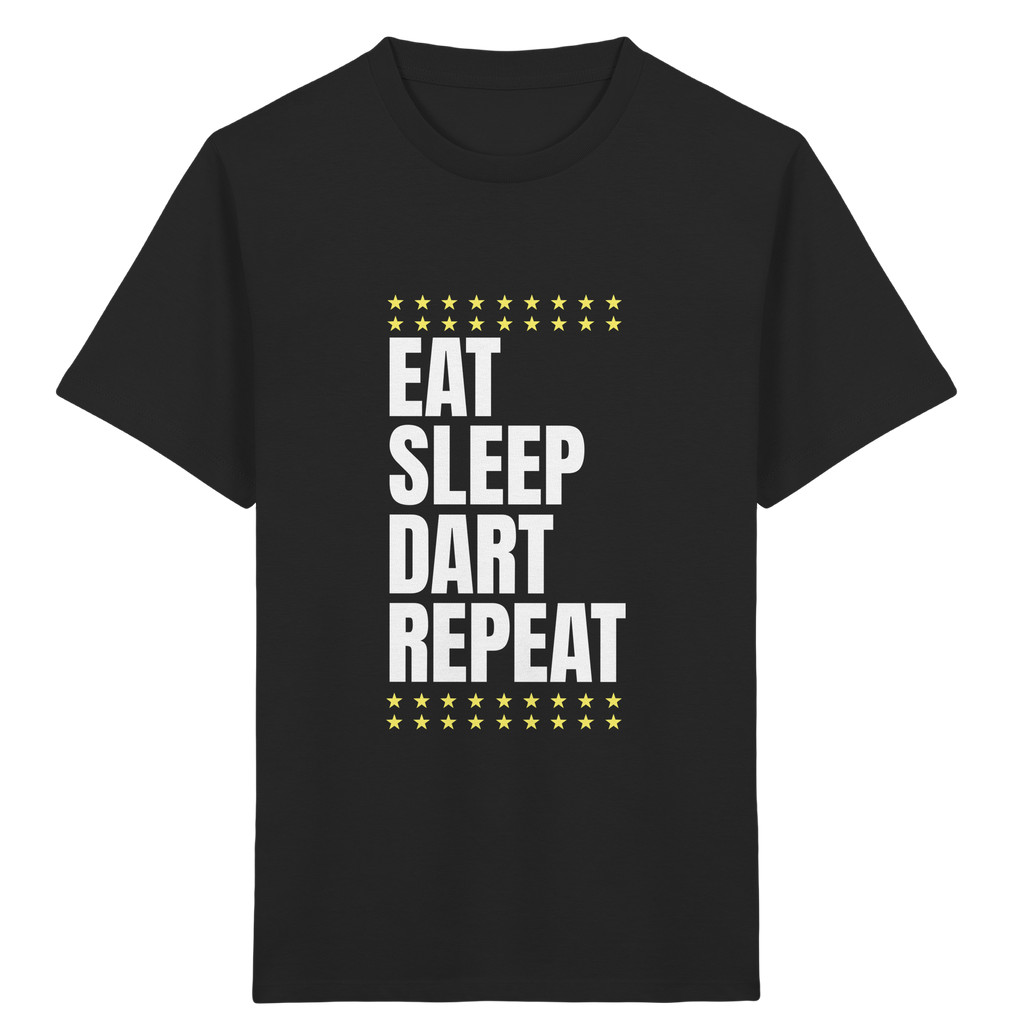 Eat Sleep Dart Repeat - Kids  T-Shirt