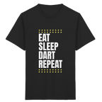 Eat Sleep Dart Repeat - Kids  T-Shirt