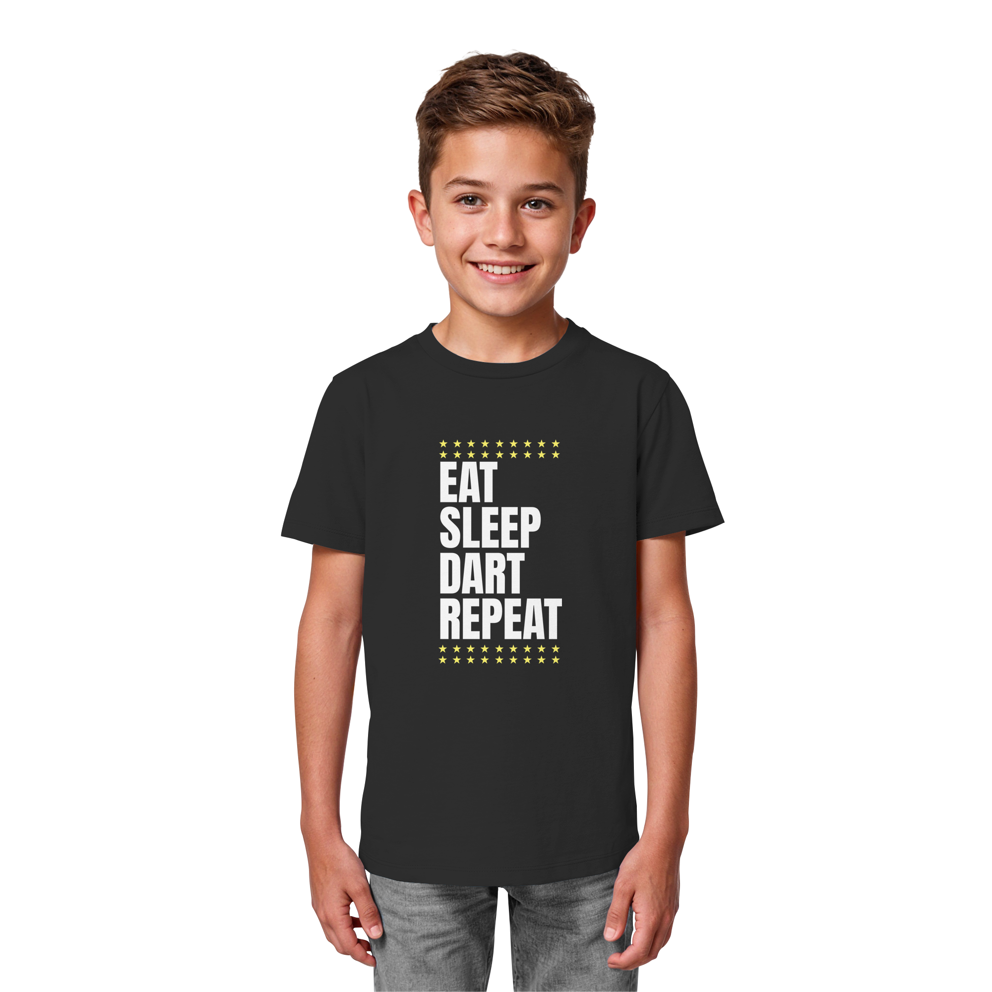 Eat Sleep Dart Repeat - Kids  T-Shirt