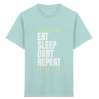 Eat Sleep Dart Repeat - Kids  T-Shirt