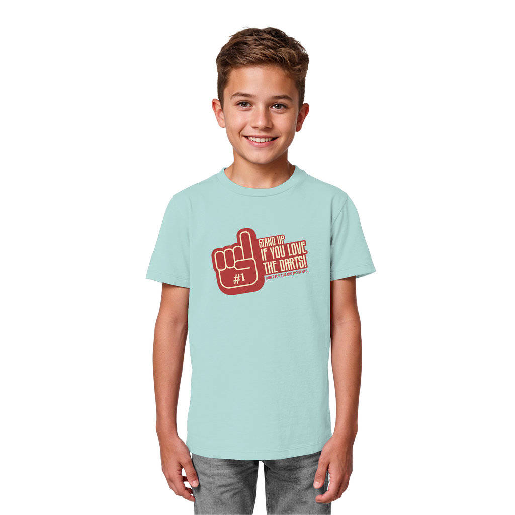 Stand up if you love the Dart - Kids T-Shirt