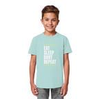 Eat Sleep Dart Repeat - Kids  T-Shirt