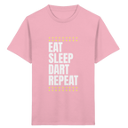 Eat Sleep Dart Repeat - Kids  T-Shirt