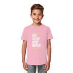 Eat Sleep Dart Repeat - Kids  T-Shirt