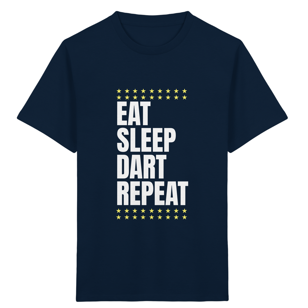 Eat Sleep Dart Repeat - Kids  T-Shirt
