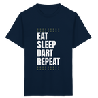 Eat Sleep Dart Repeat - Kids  T-Shirt