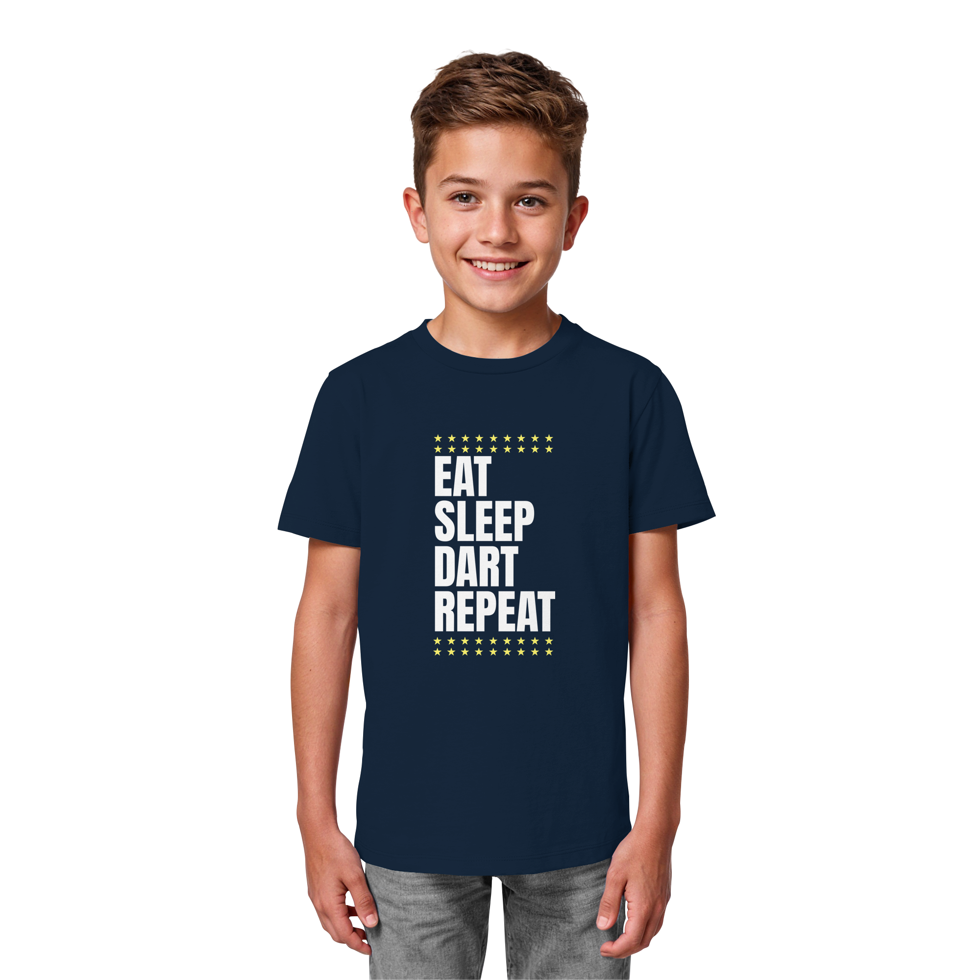 Eat Sleep Dart Repeat - Kids  T-Shirt