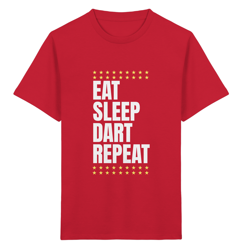 Eat Sleep Dart Repeat - Kids  T-Shirt
