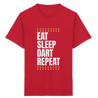 Eat Sleep Dart Repeat - Kids  T-Shirt