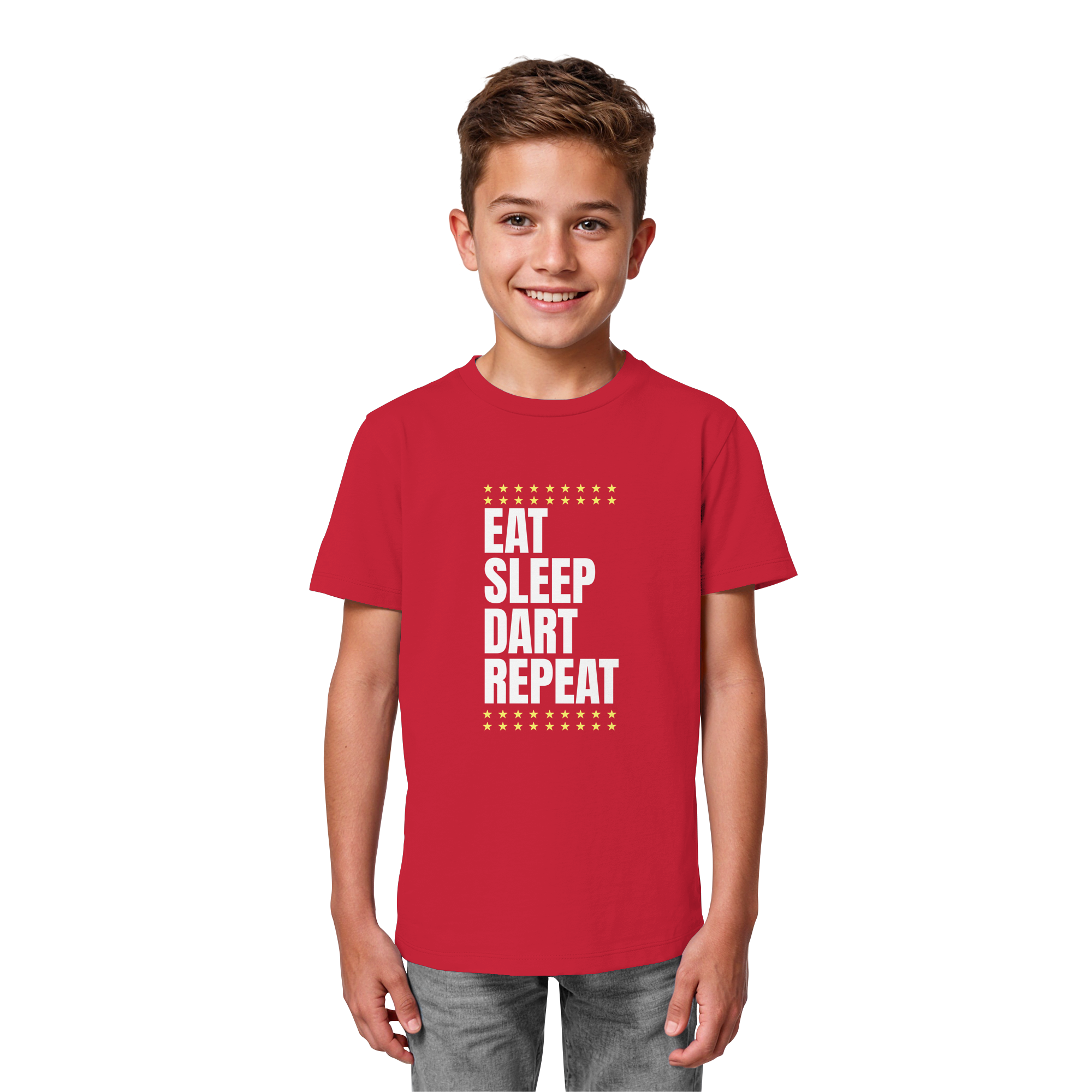 Eat Sleep Dart Repeat - Kids  T-Shirt