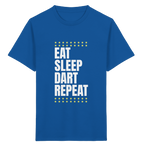 Eat Sleep Dart Repeat - Kids  T-Shirt