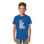 Eat Sleep Dart Repeat - Kids  T-Shirt