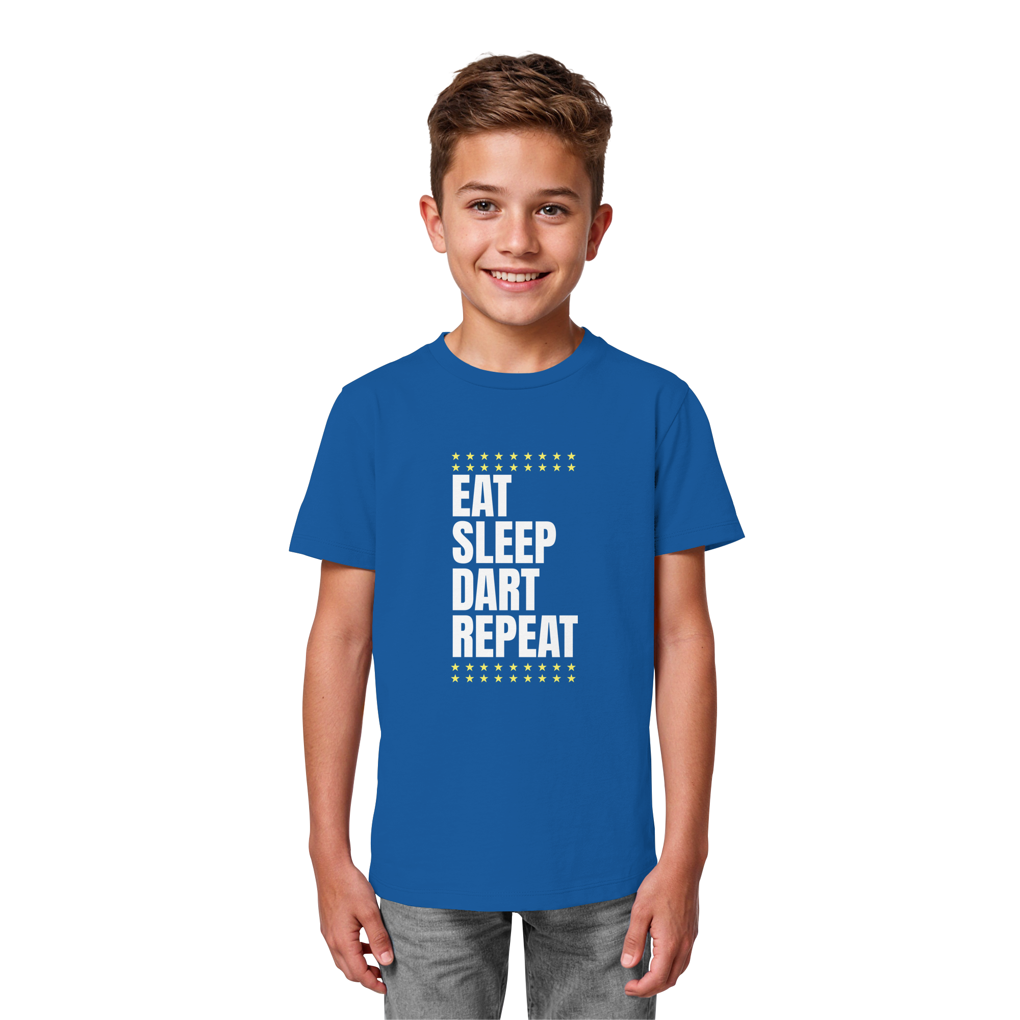 Eat Sleep Dart Repeat - Kids  T-Shirt
