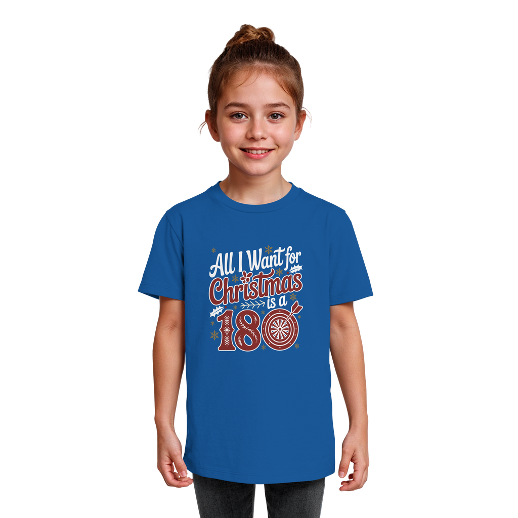 All i want for Christmas is a 180 - Kids  T-Shirt